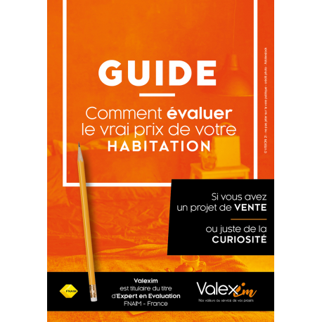 Flyer A5 - Guide - Evaluer le prix de son habitation