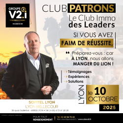 Acompte REPAS -  Club Patrons LYON 2025 - 50 € HT PAR REPAS ET PAR PERS