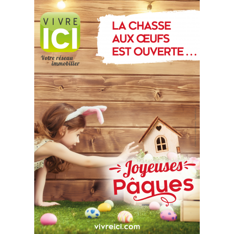 Affiche A3/A4 - Pâques 2026