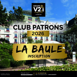 CLUB PATRONS PARIS JUILLET 2025 - 435 € HT