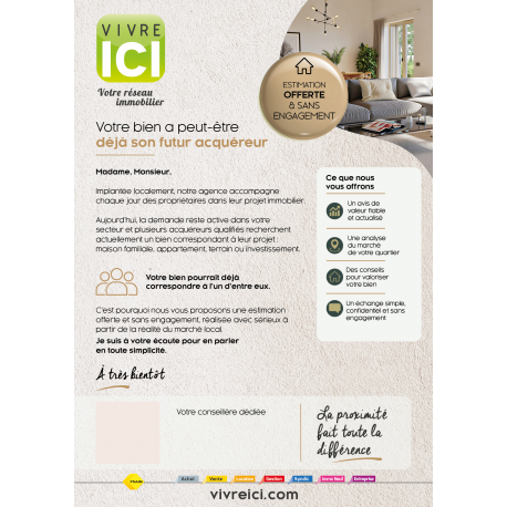 Courrier Notoriété A4