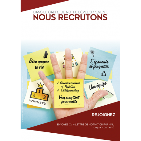 Flyer A5 Recrutement